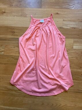 Everyday Pleated Halter Camisole - Peach